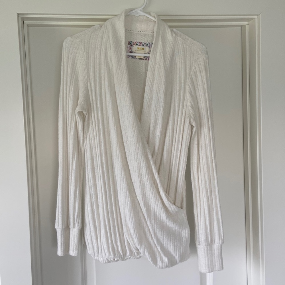 Anthropologie MAEVE cross over top